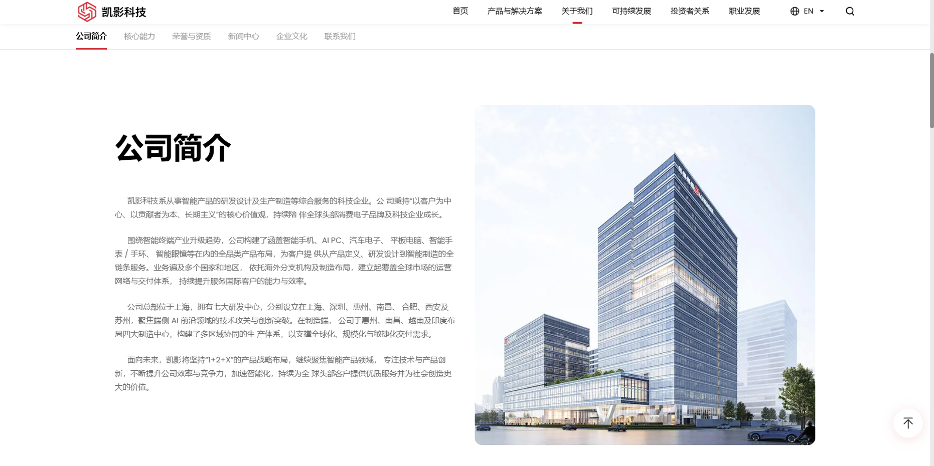 公司与园区展示图
